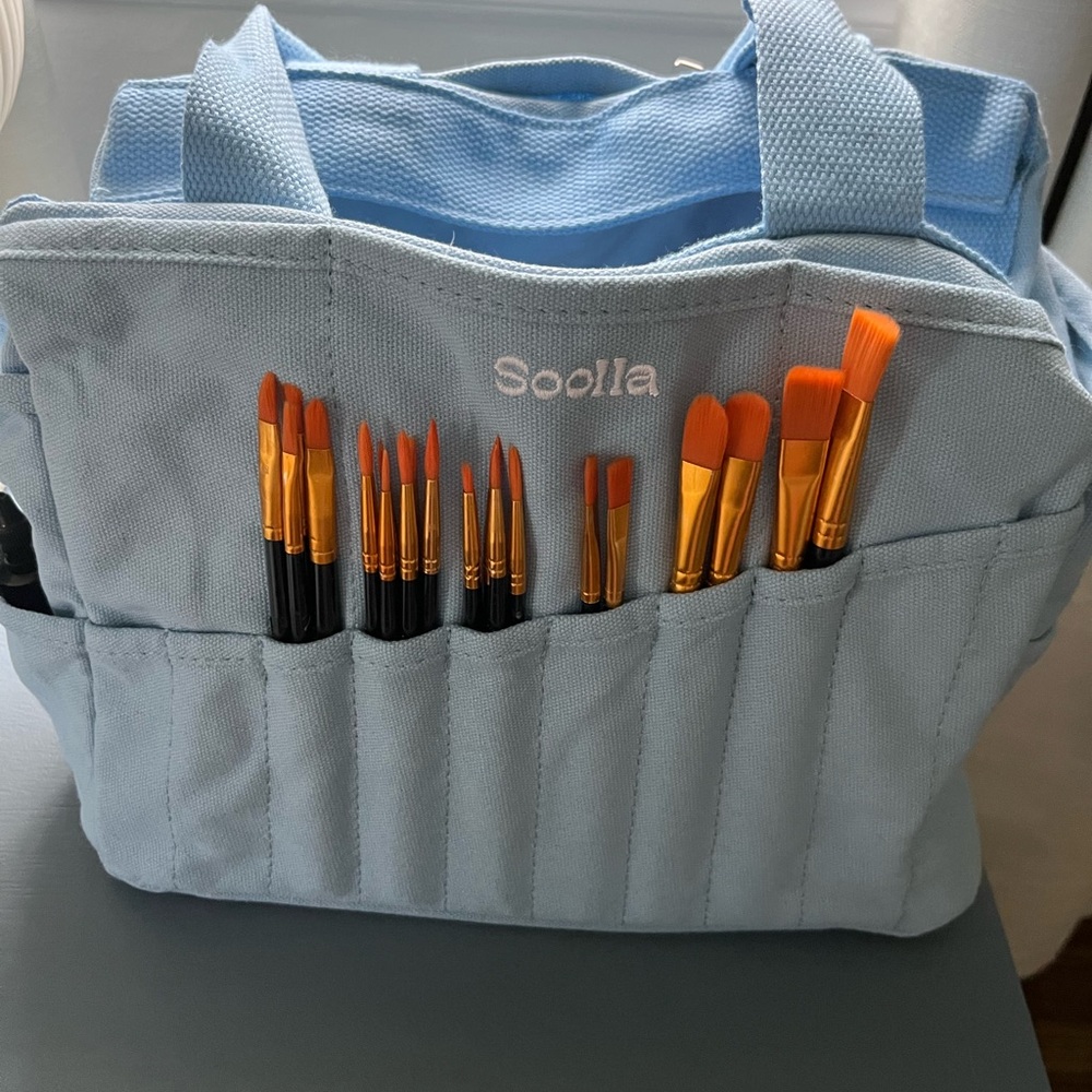 Soolla Blue Art Bag/Organizer